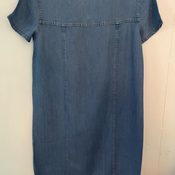 Southern Tide 100% Tencel Holly Embroidered Chambray Light Indigo Dress Size XS - Picture 12 of 16